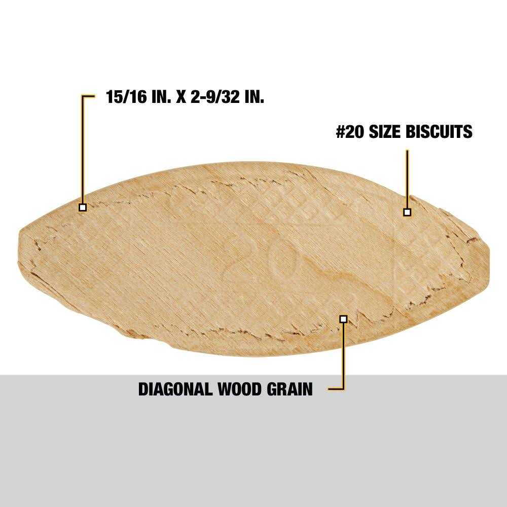 DEWALT DW6825 Biscuits - Image 3
