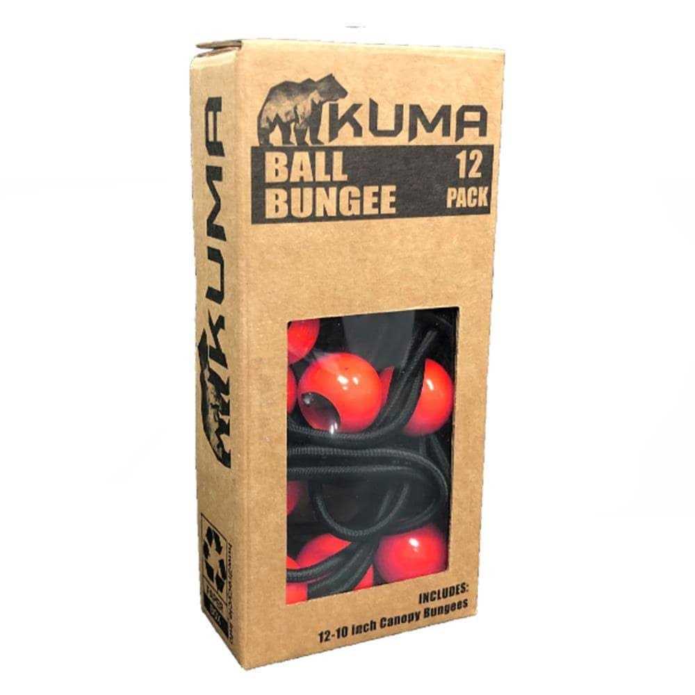 Kuma Rubber Tarp Canopy Bungee Cords 12 Count Pack - Image 3