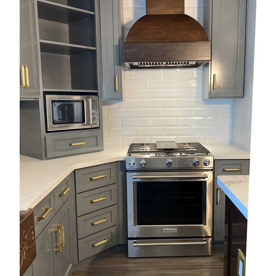 GlideRite 5-Inch Center Solid Knurled Bar Pull - Image 2