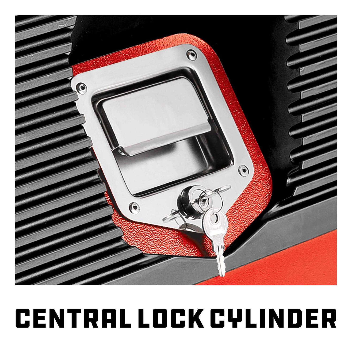 Powerbuilt 26 Inch Rapid Box Portable Slant Front Toolbox - Image 3