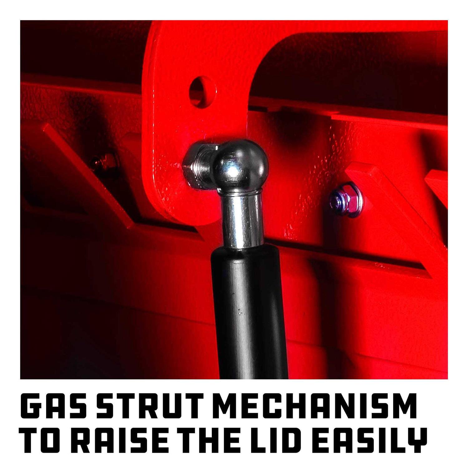 Powerbuilt 26 Inch Rapid Box Portable Slant Front Toolbox - Image 4