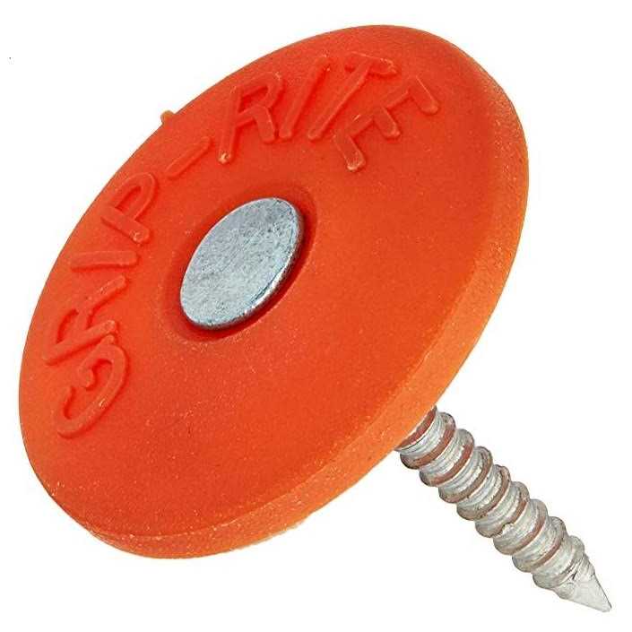 Grip-Rite 112PRCAP1 Round Cap Roofing Nail - Image 2