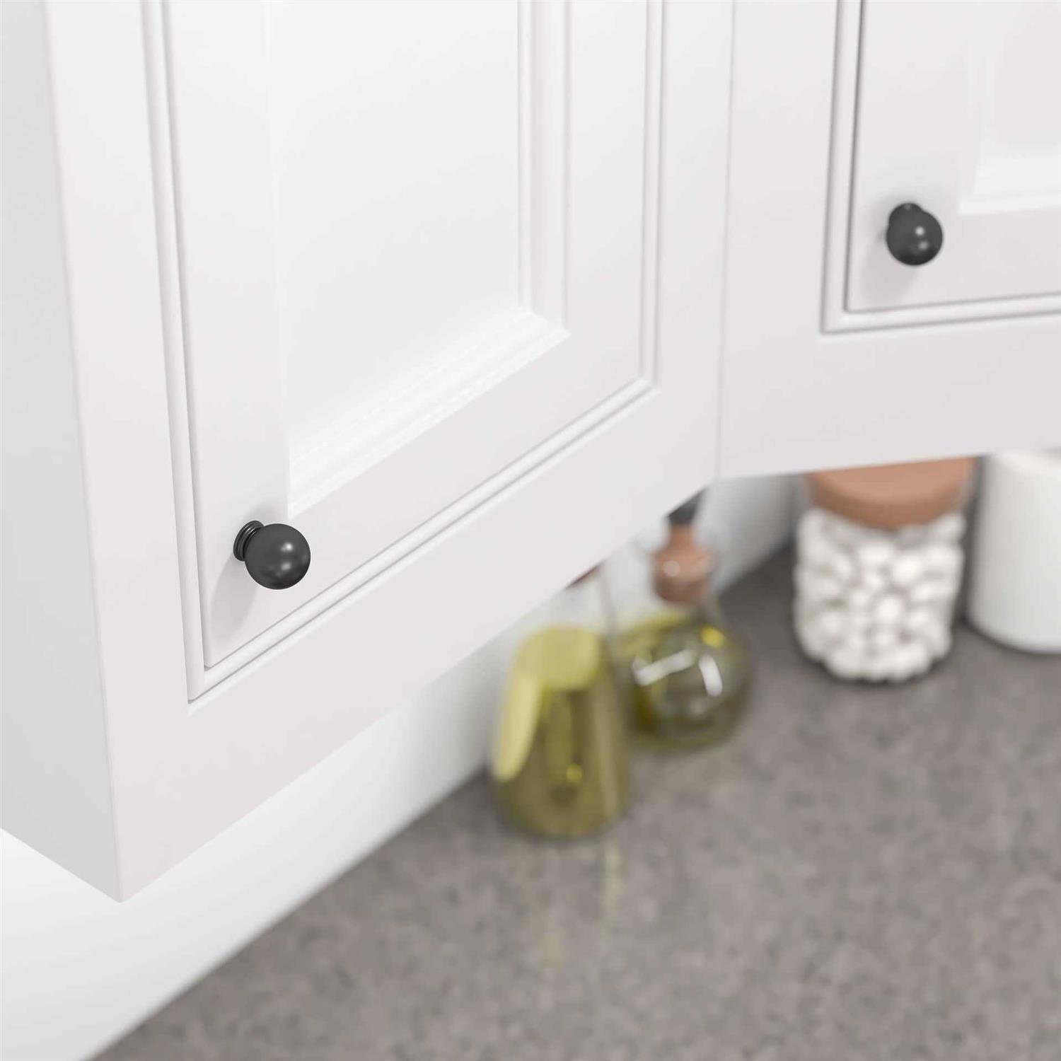 Richelieu BP878930CHBRZ Traditional Metal Knob - Image 3