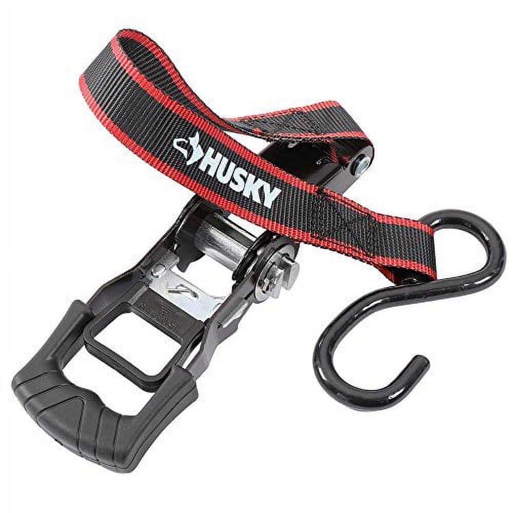 Husky 12 ft x 1 in Ratchet Tie-Downs 4 Pack by Husky - Image 5
