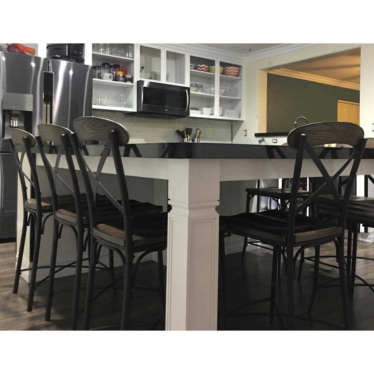 Ekena Millwork 5 inchW x 5 inchD x 35 1/2 inchh Kent Raised Panel Cabinet Column - Image 3