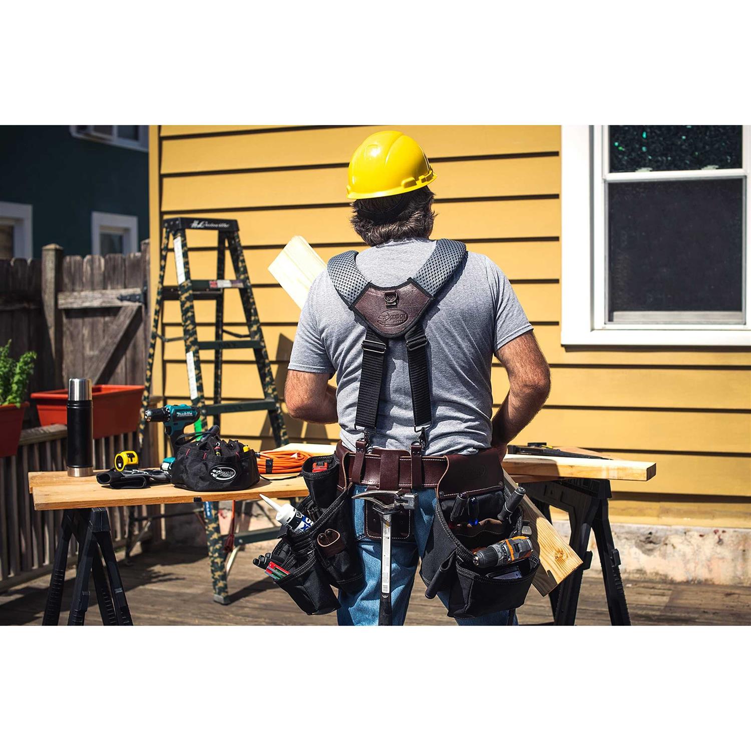 Dead On Tools DO-HSR Leather Hybrid Tool Belt with Suspender - Image 3