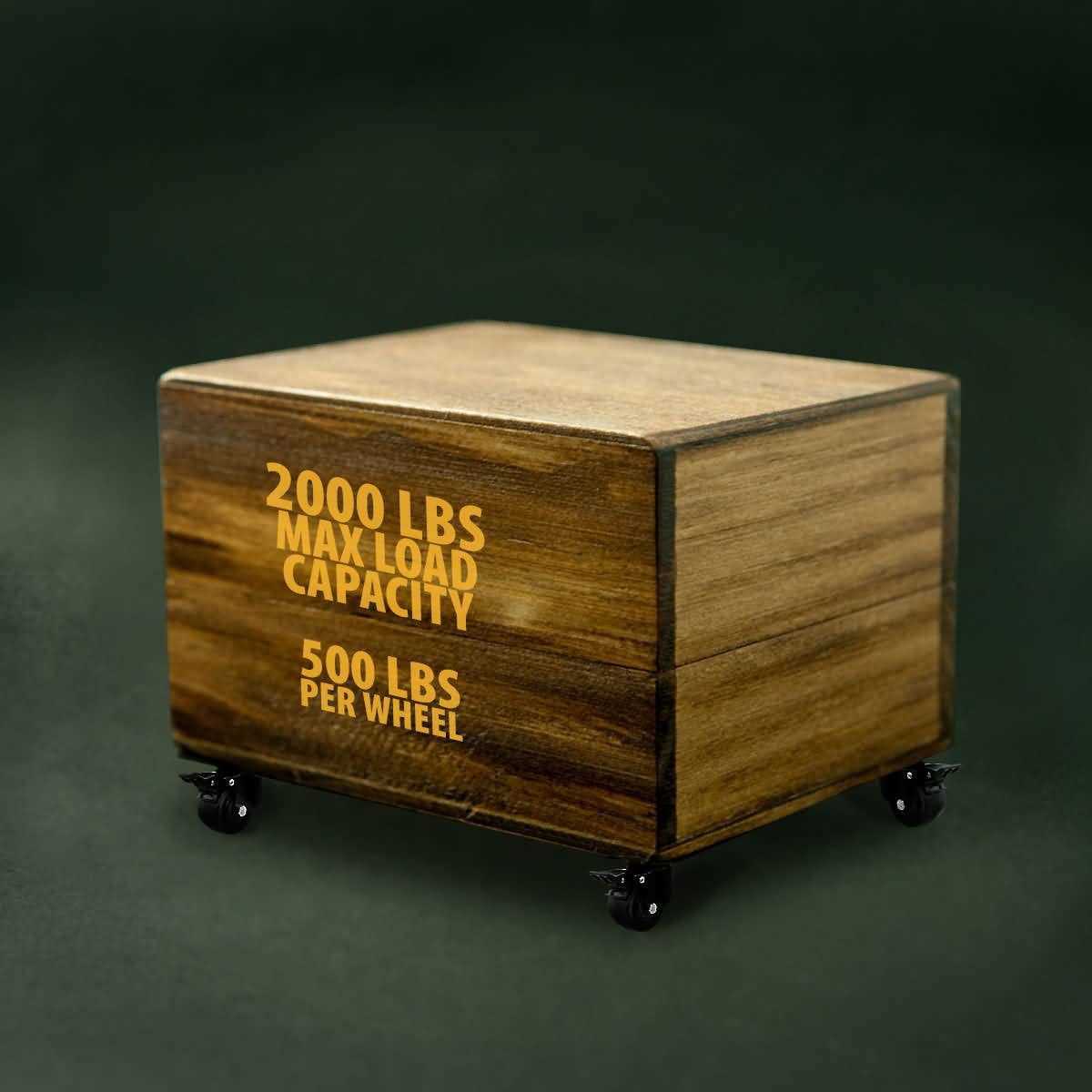 Factorduty Heavy Duty Polyurethane Caster Wheels Locking Brake Double Ball Bearing Industrial Grade Solid Low Profile Smooth and - Image 5