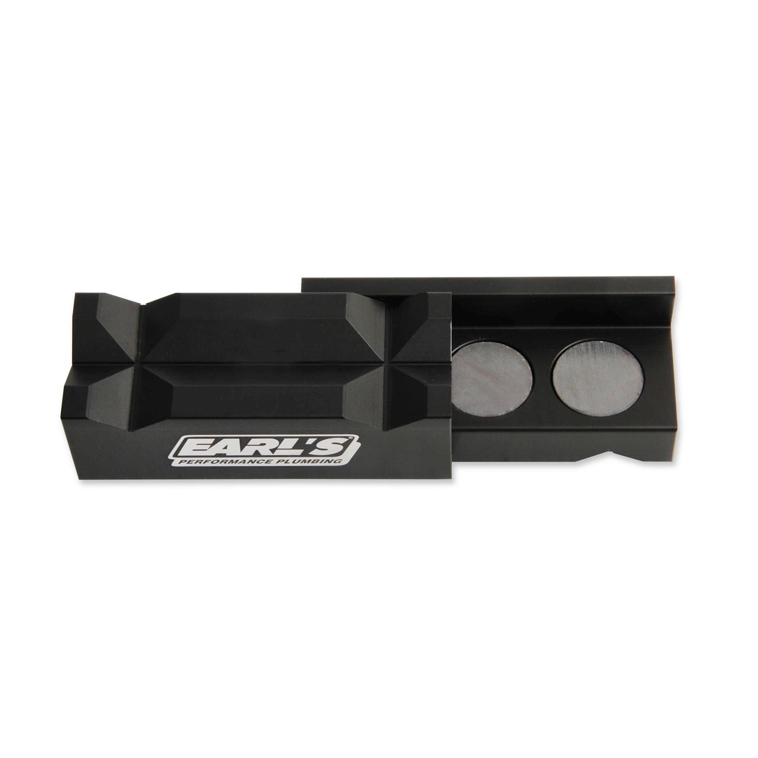 Earls 1004ERL 4 Black Aluminum Vise Jaws - Image 4