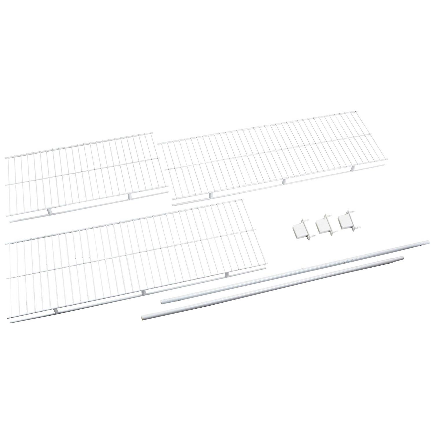 Rubbermaid Metal Corner Bracket White - Image 4