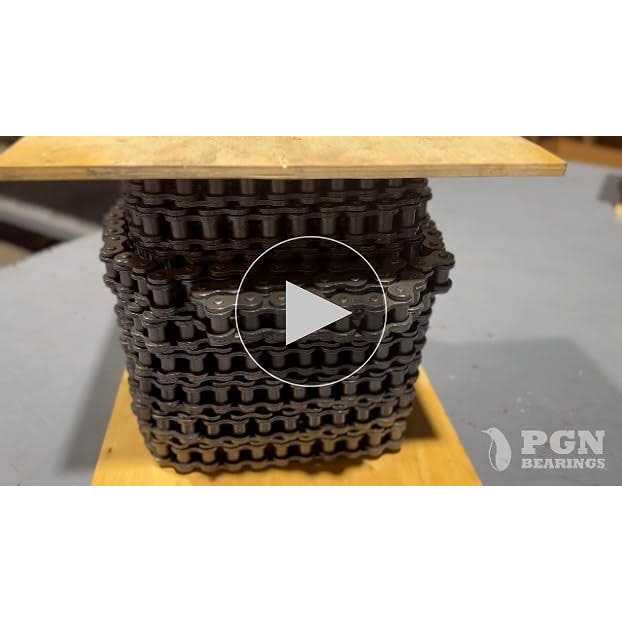 PGN Bearings PGN #60 Heavy Duty Roller Chain 10 Feet + 2 Free Connecting Links - Image 5