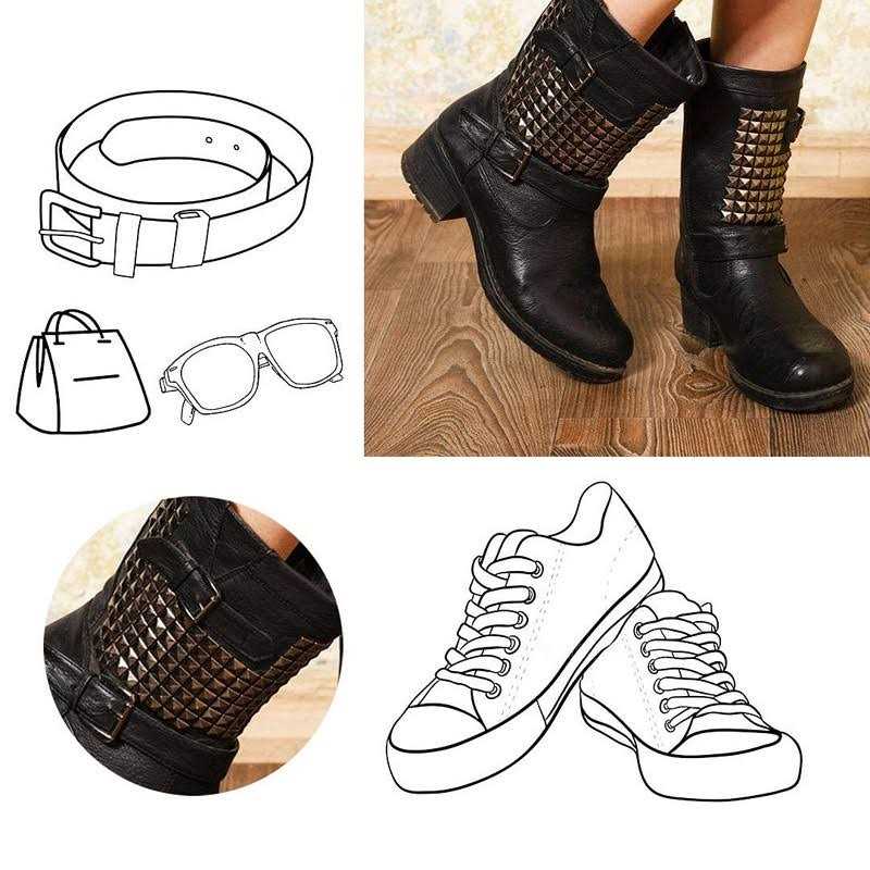 Tuzazo 500 Pieces 10 mm Square Pyramid Studs for Clothing Bag Leather Shoes Punk Rock Jewelry Craft - Image 5