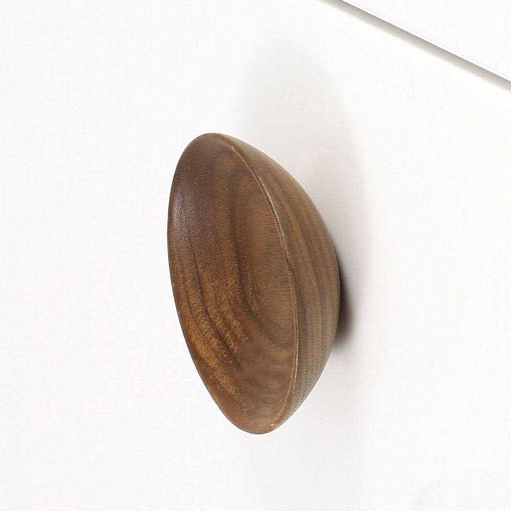 Manzoni MN4328-065 Designer Wood 2-1/2 inch Mushroom Cabinet Knob - Image 2