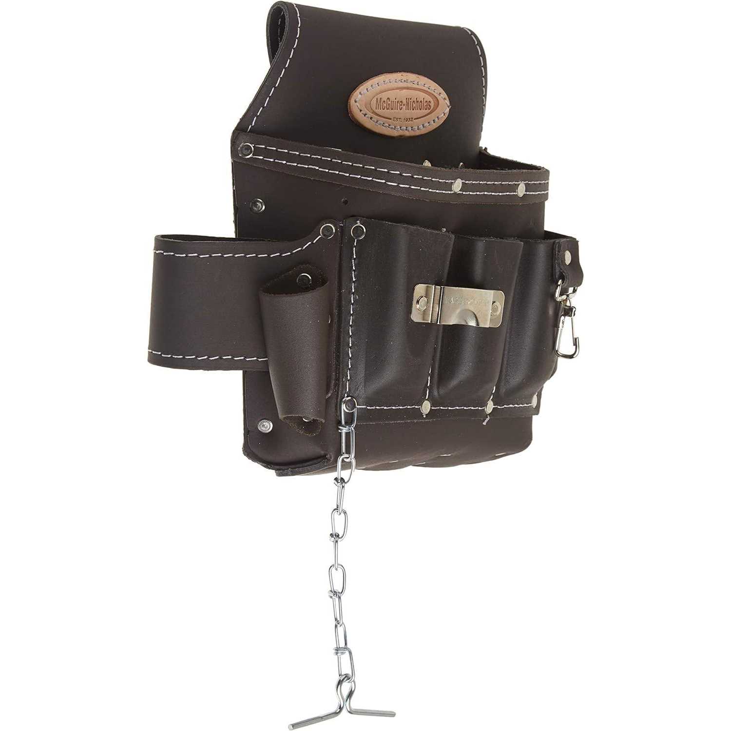 McGuire-Nicholas 526-CC Brown Professional Electrician's Pouch - Image 2