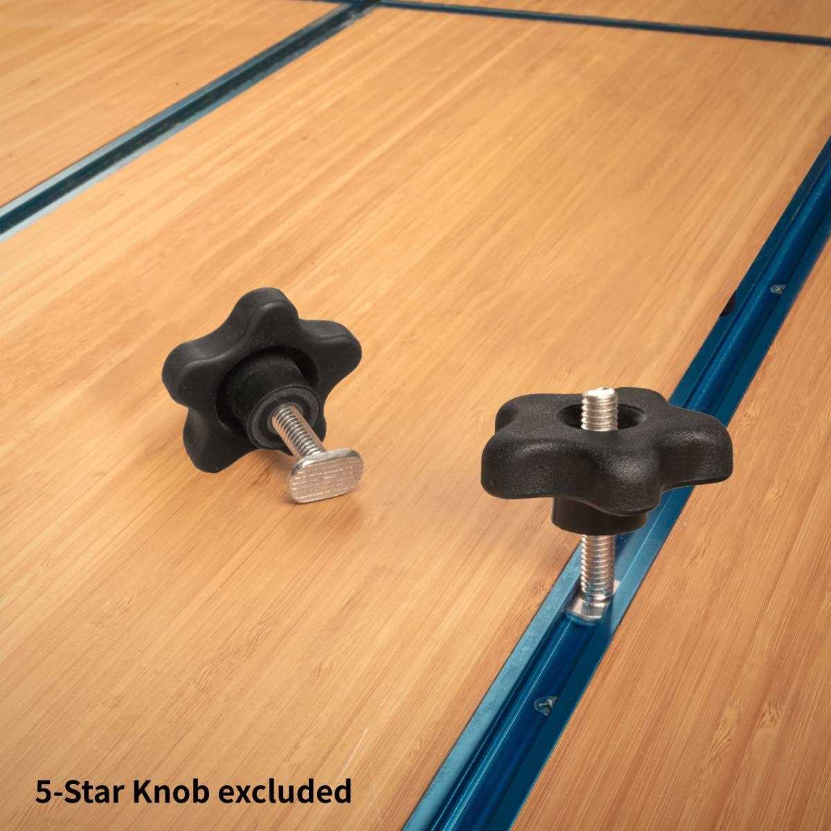 Powertec Qtb1001 T-Slot Bolts 5/16 inch-18 Thread Size T-Bolt 1 inch Long - Image 4