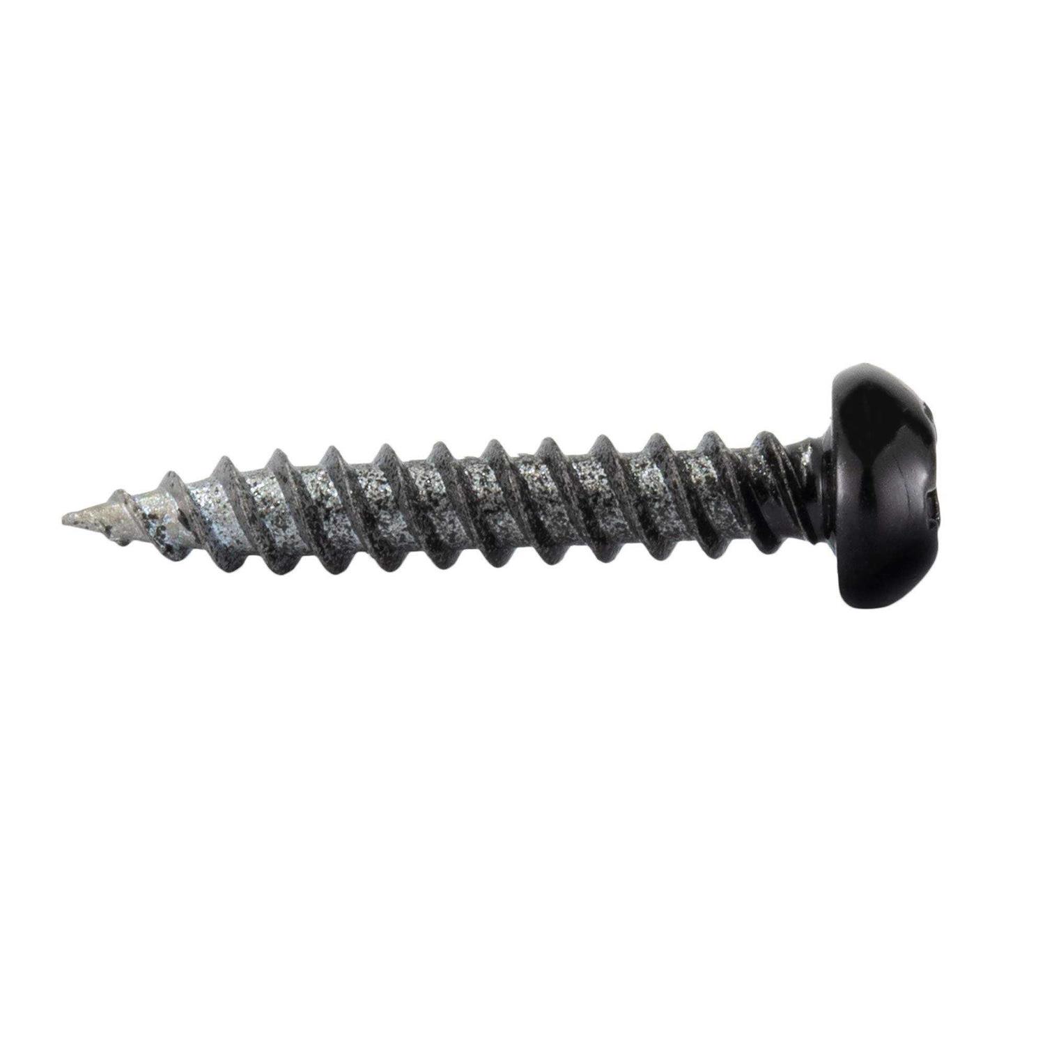 Recpro 8x1 Pan Head Metal RV Screws Polar Black - Image 3