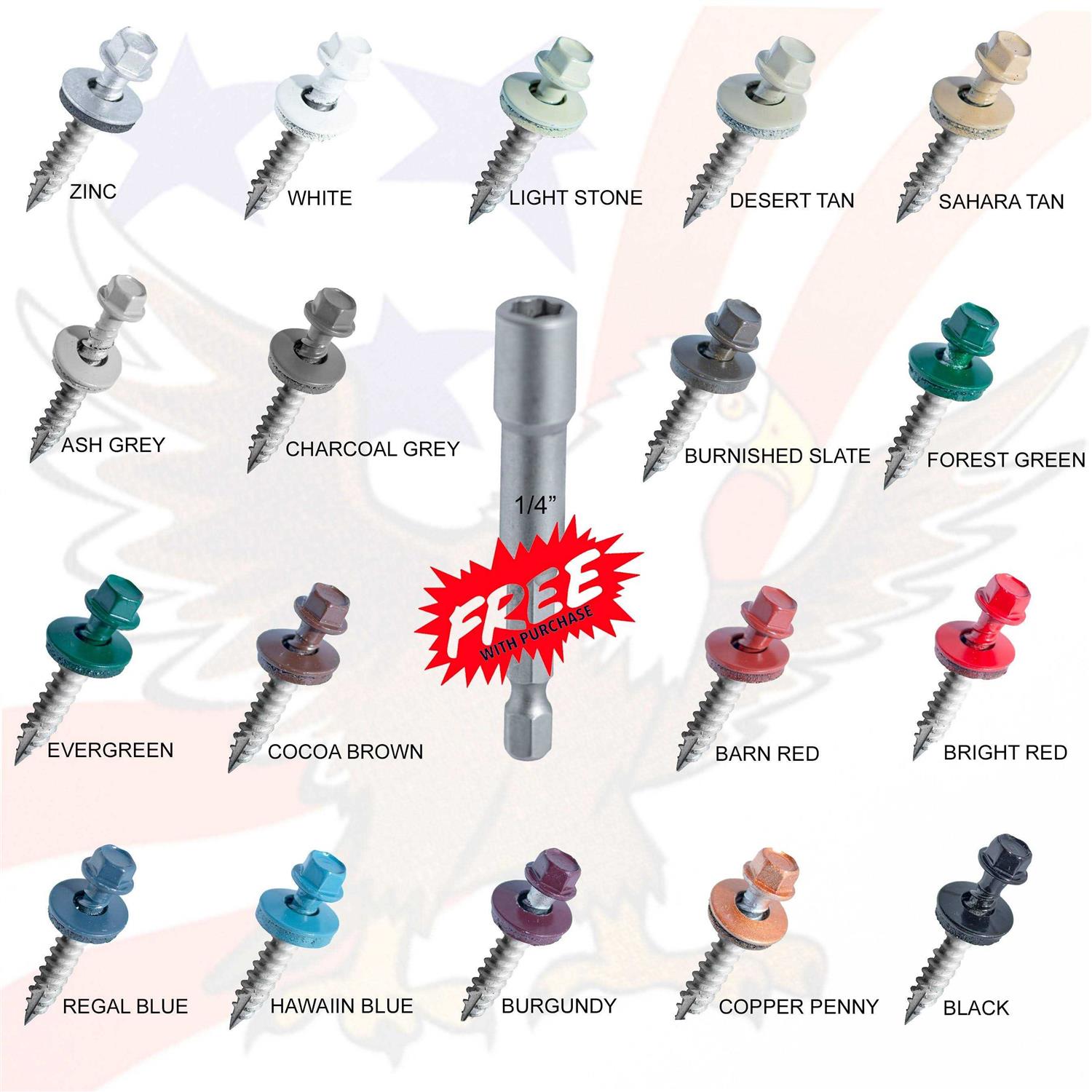 #10 Metal Roofing Screws - Image 3