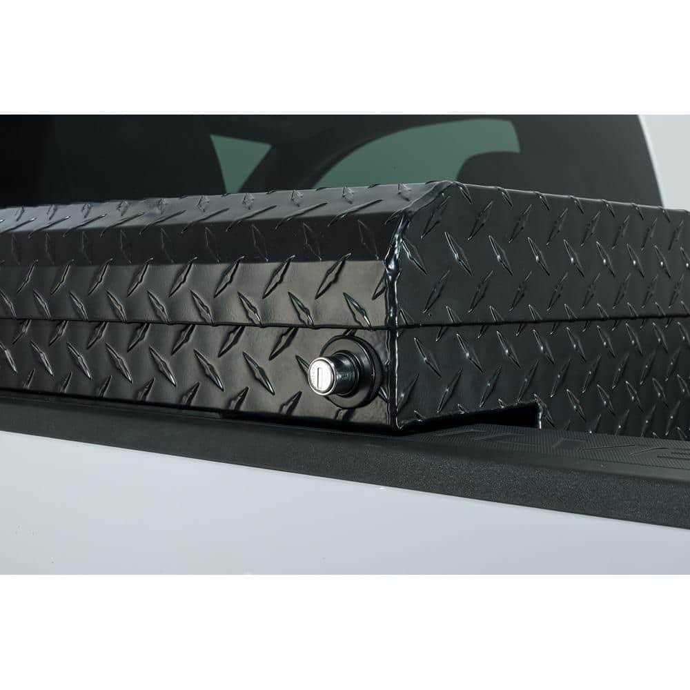 Husky 61.86 Matte Black Aluminum Low Profile Crossbed Truck Tool Box - Image 4