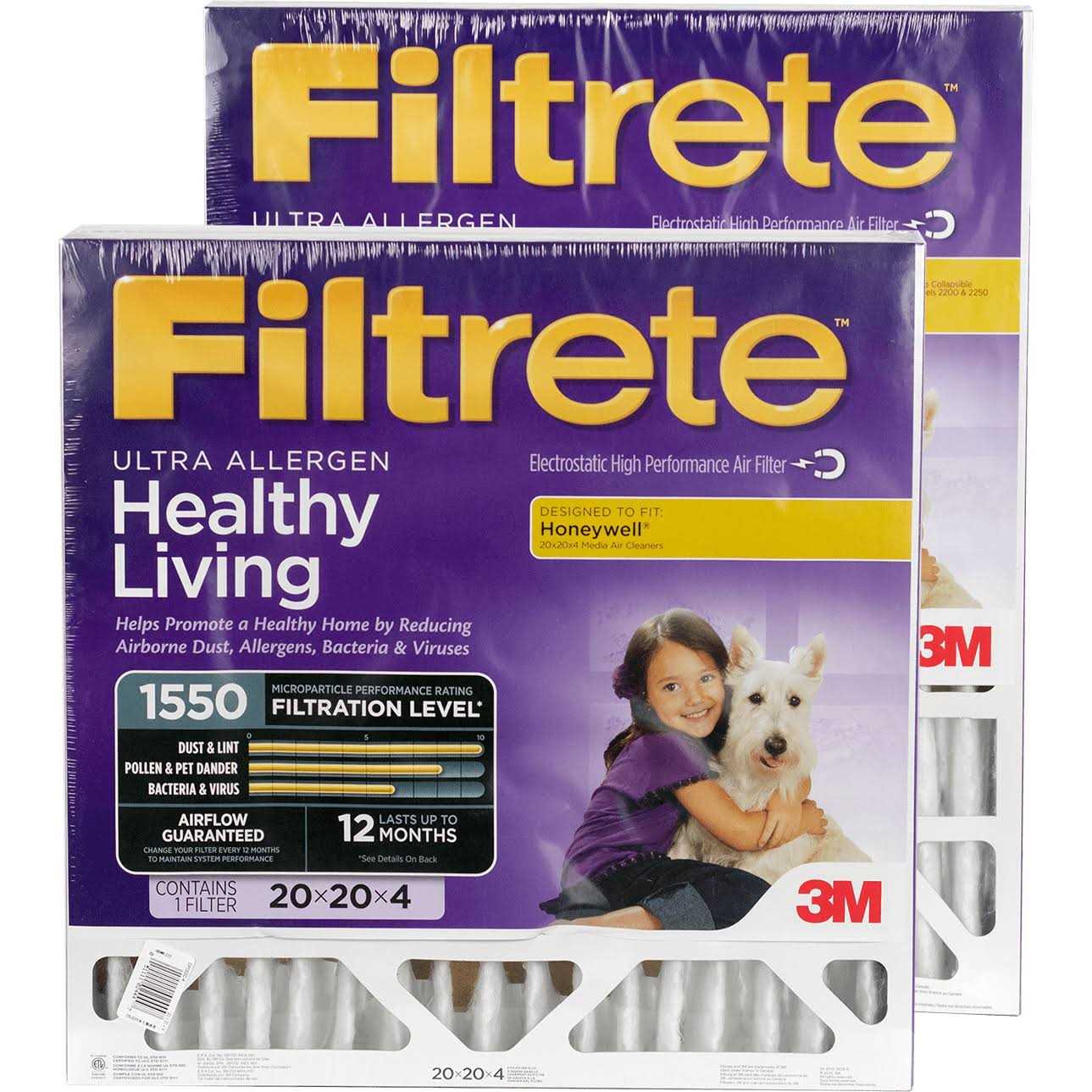 Filtrete 1550 MPR Allergen Air Filter - Image 3