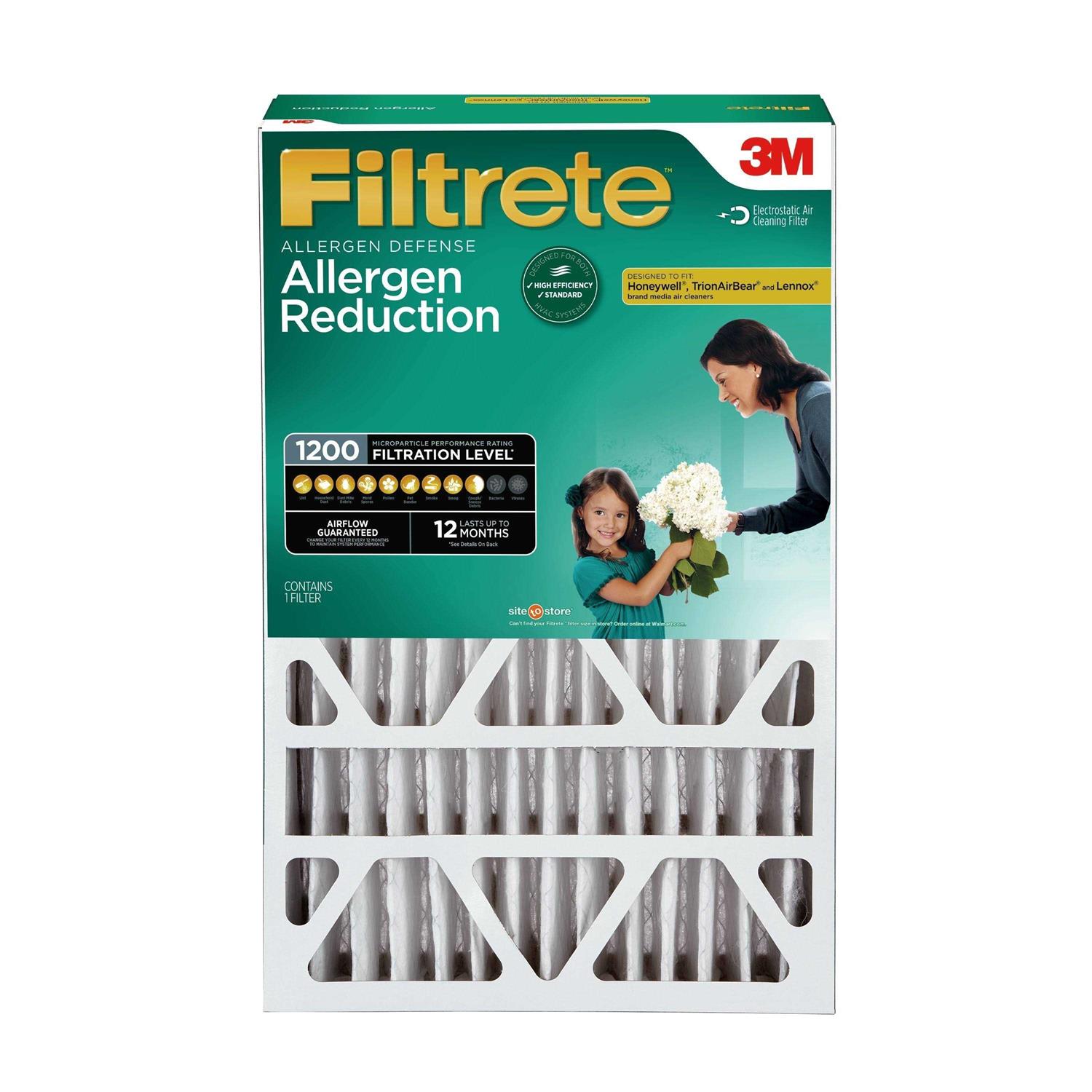 Filtrete Allergen Reduction Deep Pleat HVAC Air and Furnace Filter - Image 3