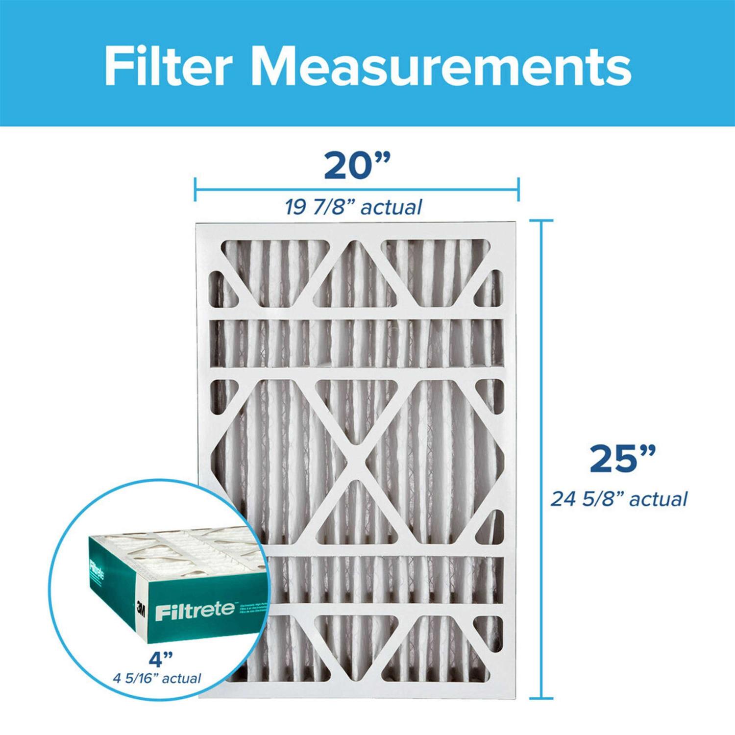 Filtrete Allergen Reduction Deep Pleat HVAC Air and Furnace Filter - Image 5