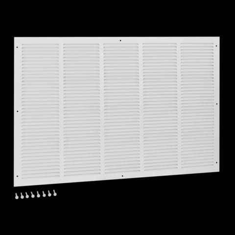 EZ-FLO 30 in. x 20 in. Steel Return Air Grille 61652 - Image 5