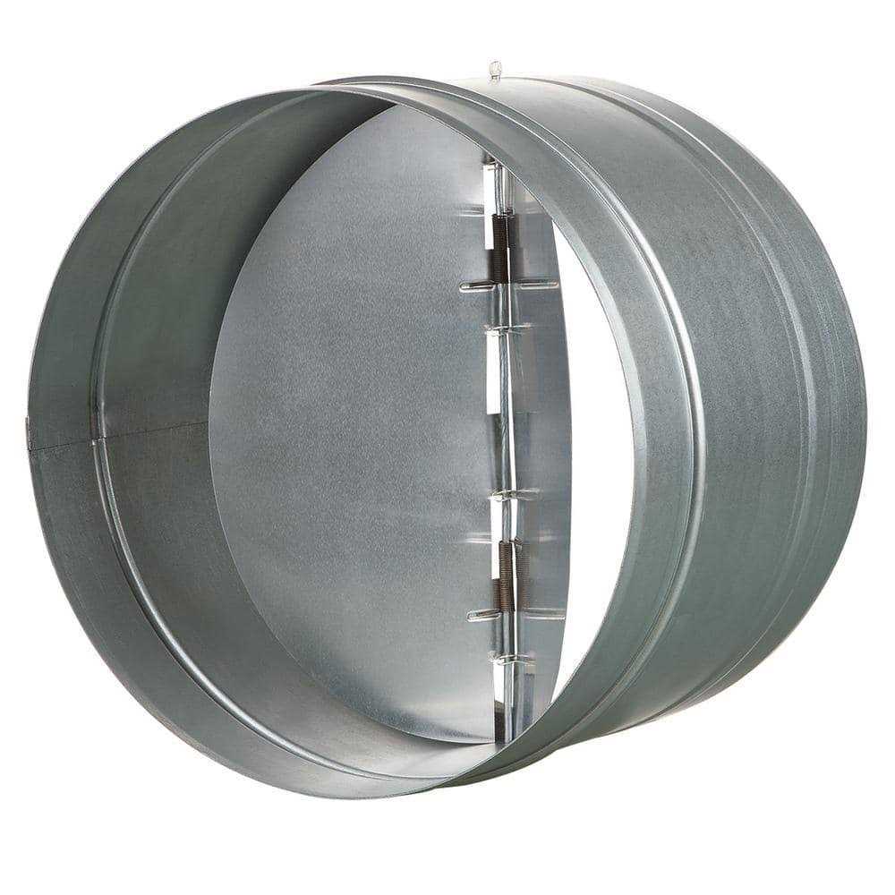 Galvanized Back-Draft Damper with Rubber Seal - Image 4