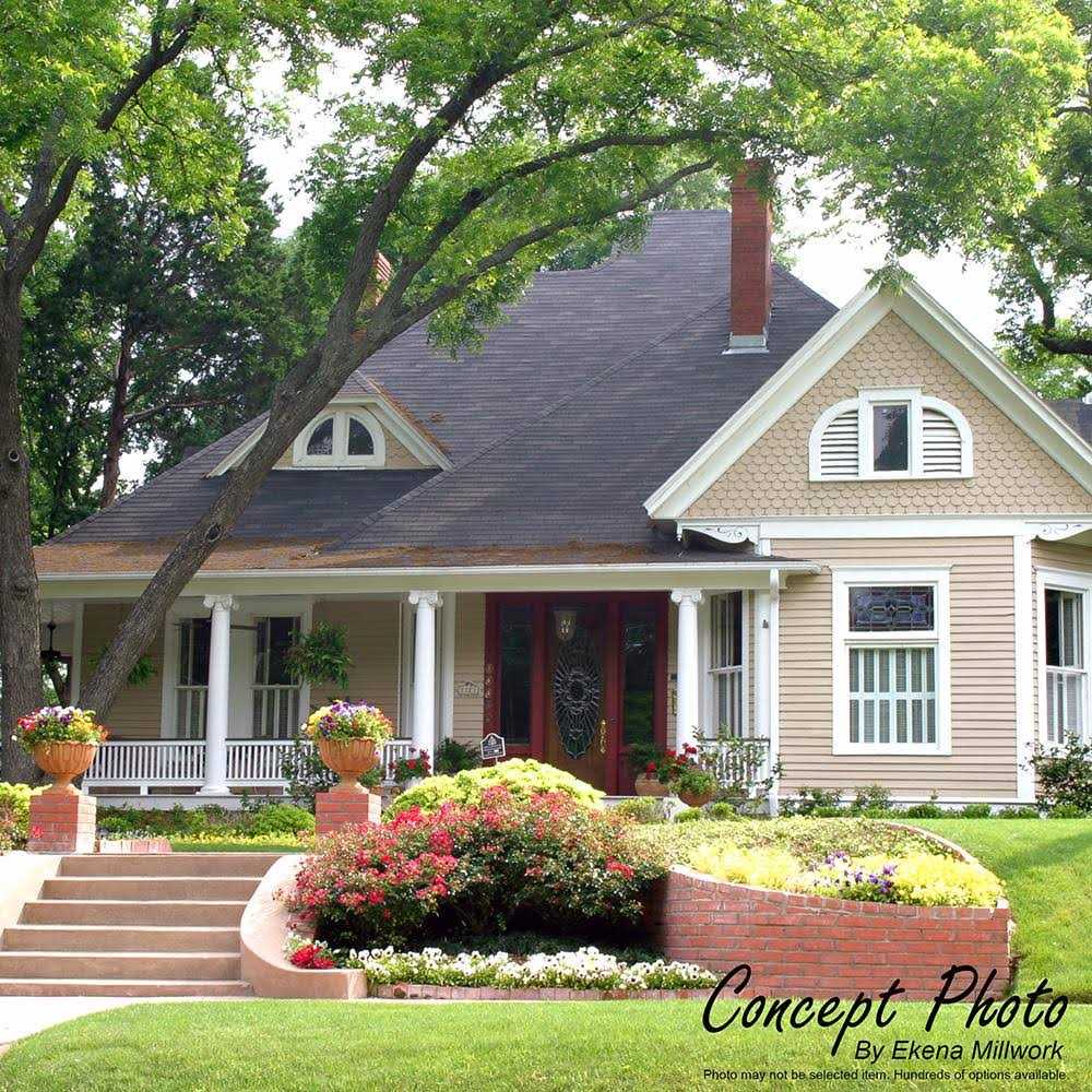 Ekena Millwork Rectangle Surface Mount PVC Gable Vent - Image 5