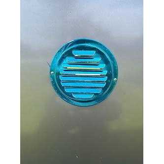 FGBB Stainless Steel Air Vents Louvered Grille Cover Vent Hood Flat Ducting Ventilation Air Vent Wall Air Outlet with Fly Screen Mesh for House - Image 5