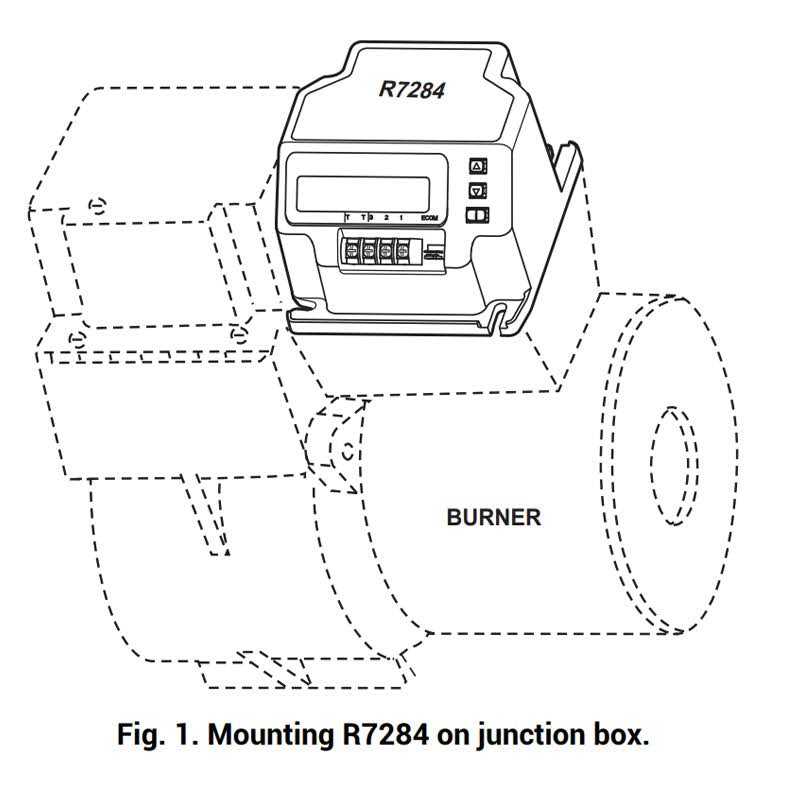 Honeywell R7284U1004 Electronic Oil Primary - Image 4