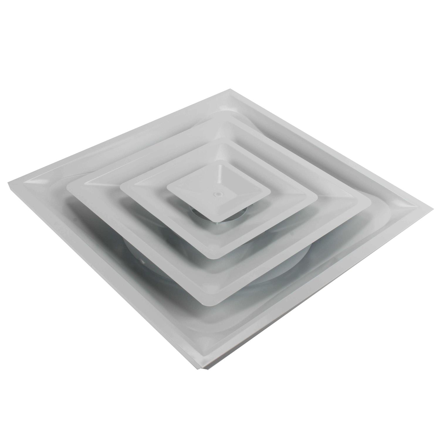 Hart & Cooley 50510 Steel Fixed Pattern Diffuser w/ 8 Collar - Image 4