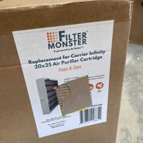 Filter-Monster Replacement Compatible with Bryant/Carrier Infinity 20 x MERV 15 Air Purifier Cartridge - Image 5