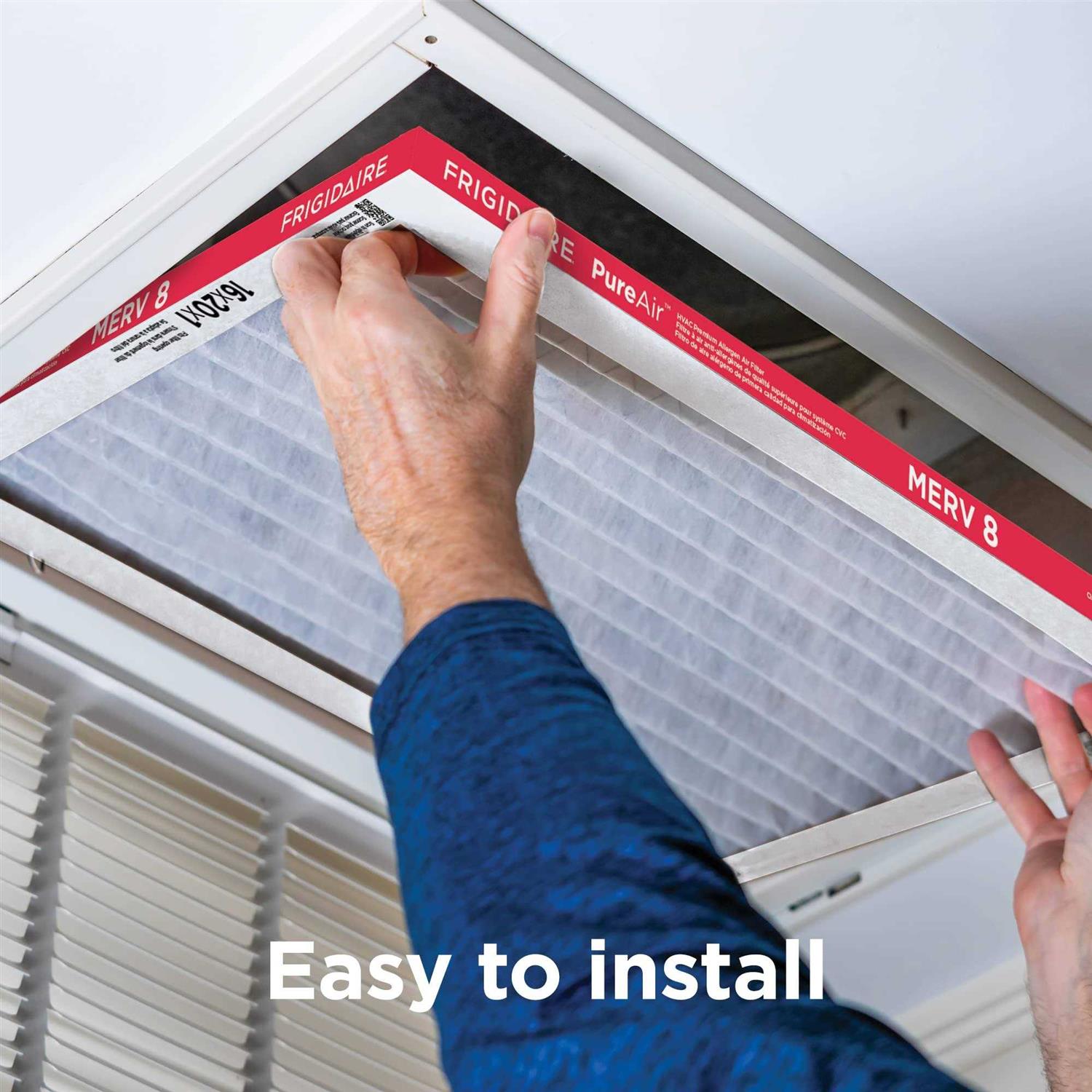 Frigidaire PureAir 20 inch x 25 inch x 1 inch Merv 11 Premium Allergen Air Filter - Image 4