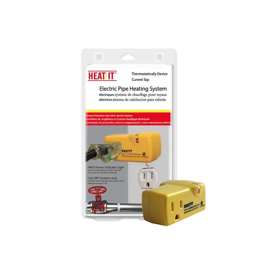 HEATIT ET-21 Freeze Thermostatically Controlled Outlet On at 38F /Off at 50F - Image 3