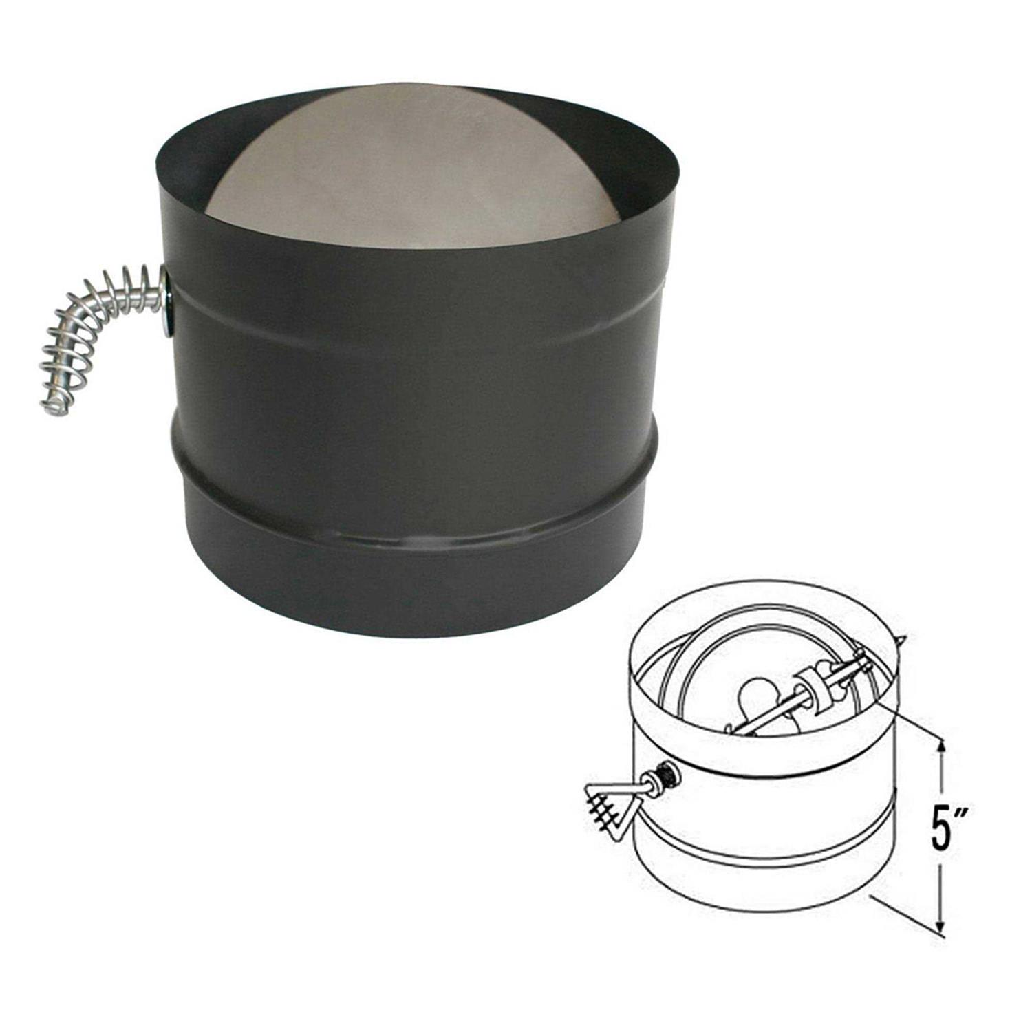 DuraVent 6DBK-DS DuraBlack Damper Section - Image 4