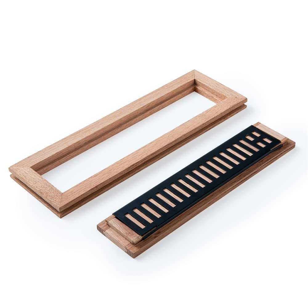 Oak Hardwood Flush Mount Floor Register - Image 5
