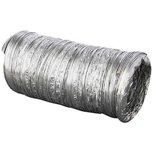 GE PM8X73 8' Flexible Foil Dryer Transition Duct with Clamps - Image 4