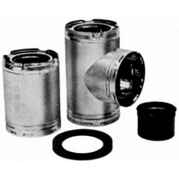 DuraVent 6 in DuraPlus Tee With Cap - Image 3