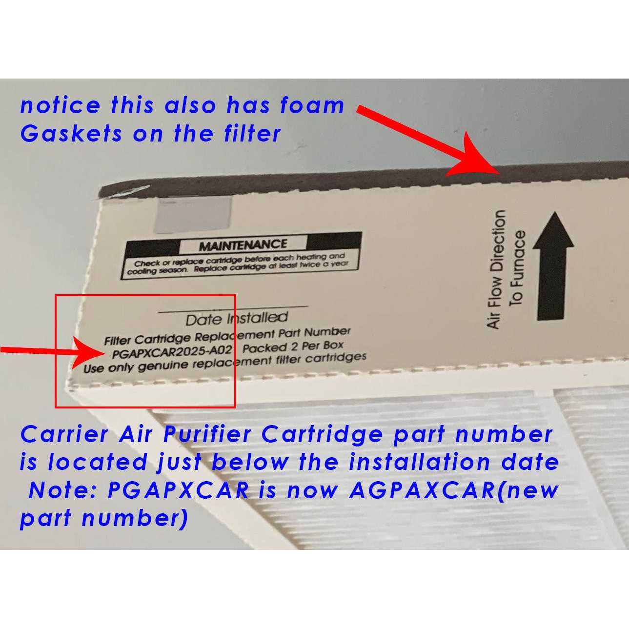 Carrier PGAPXCAR2025 20 X 25 Media Cartridge - Image 4