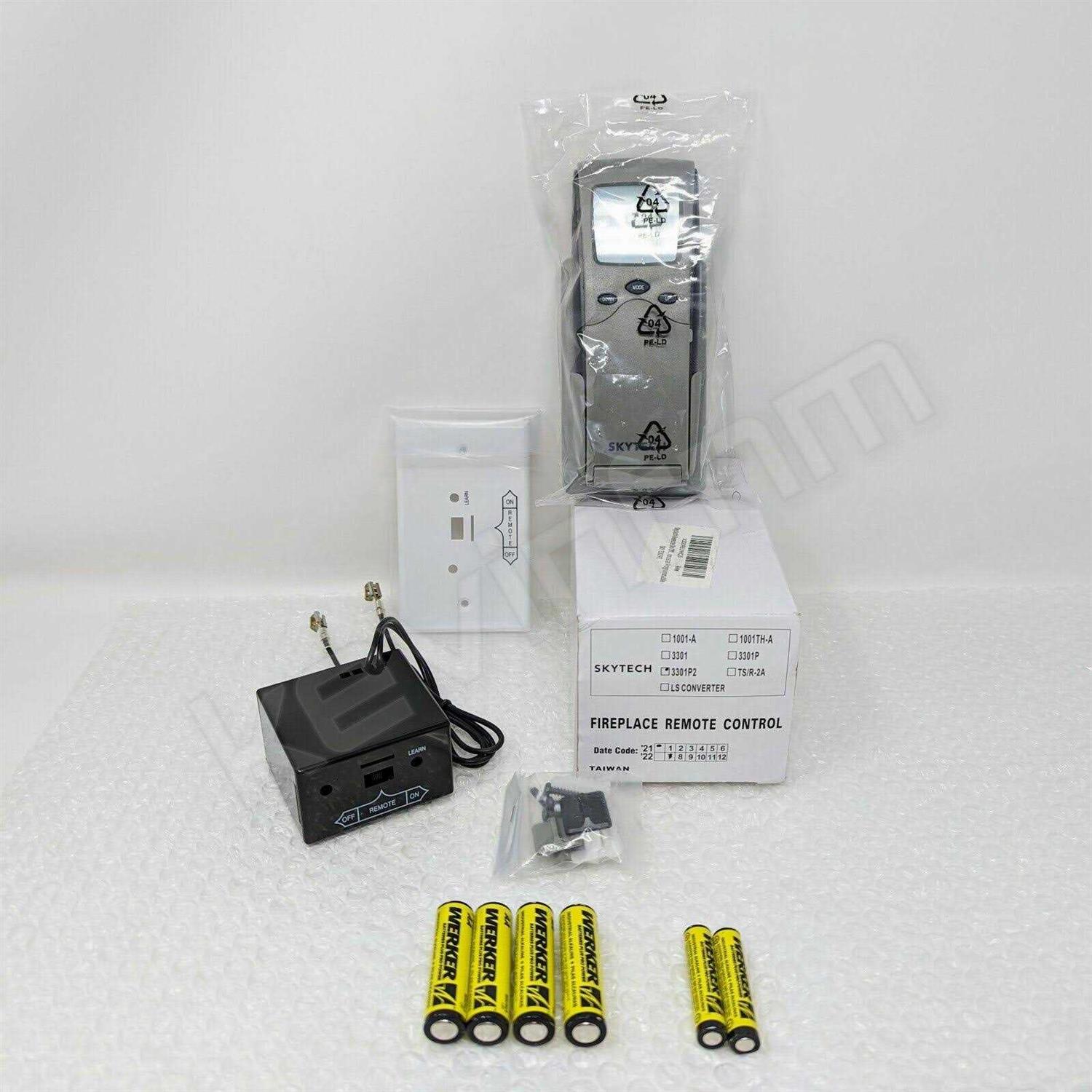 Fireplace Remote Control Skytech Programmable Back Lit 3301P2 - Image 3