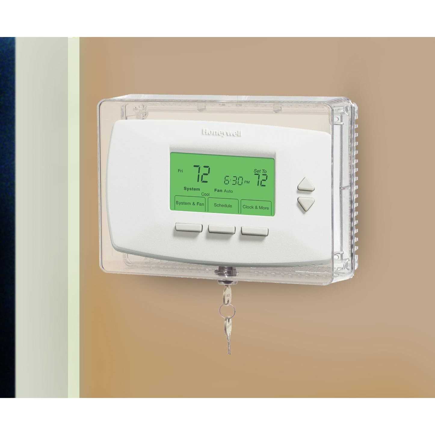Honeywell TG511A1000 Clear Thermostat Guard - Image 3
