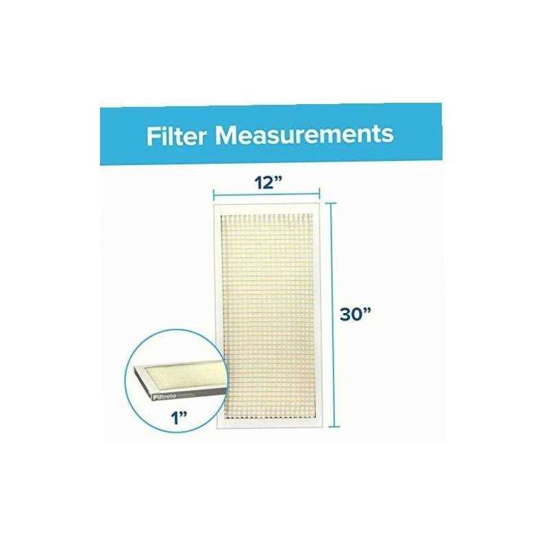 Filtrete 12x30x1 AC Furnace Air Filter MPR 300 Clean Living Basic Dust 6-Pack - Image 3