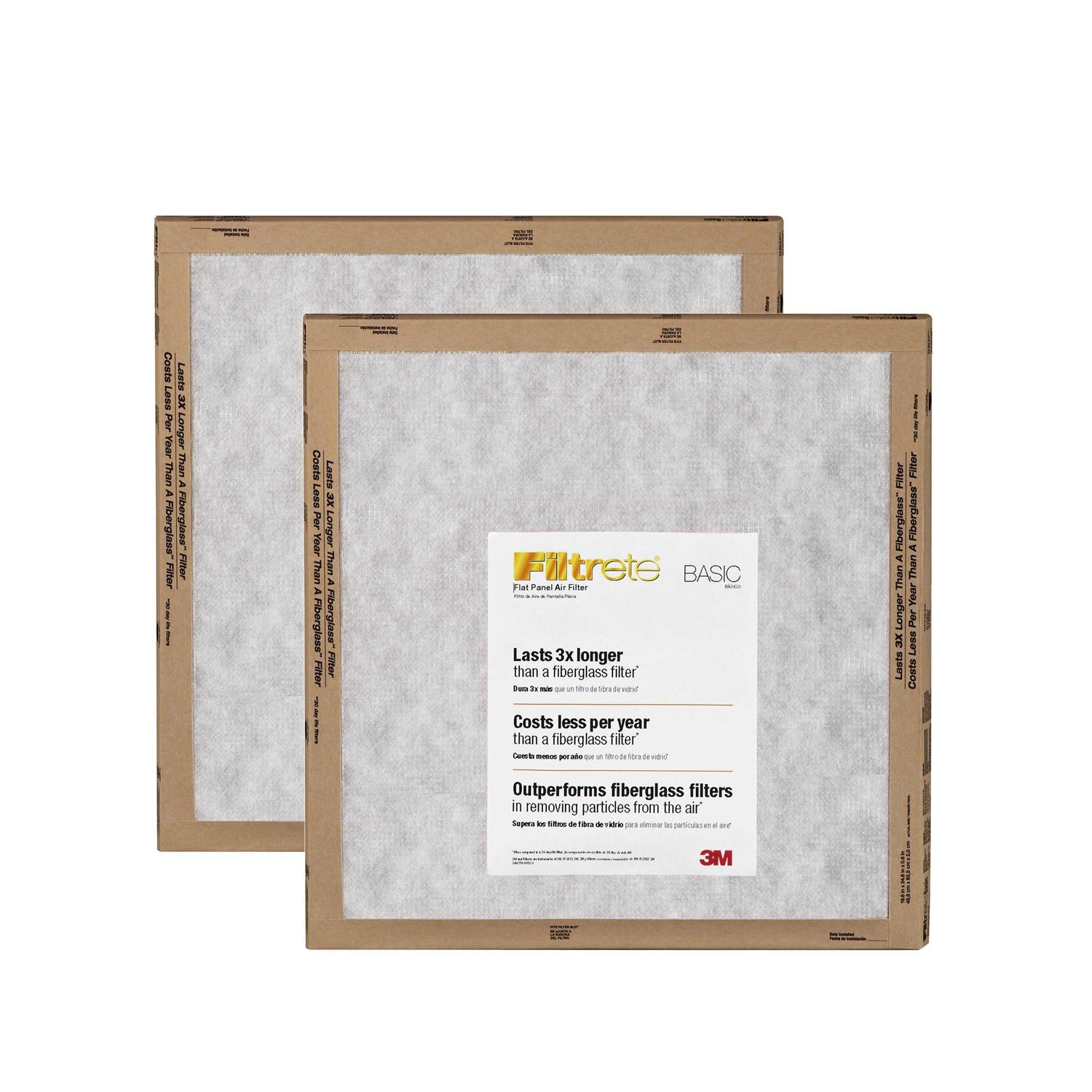 Filtrete FPL11-2PK-24 Flat Panel Air Filter 14 in L - Image 4