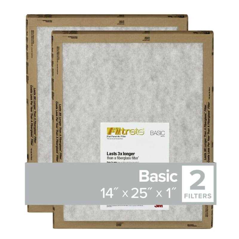 Filtrete 14 in x 25 in x 1 in Flat Panel Air Filter - Image 3