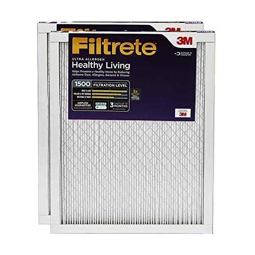 Filtrete 20x30x1 AC Furnace Air Filter MPR 1500 Healthy Living Ultra Allergen - Image 4