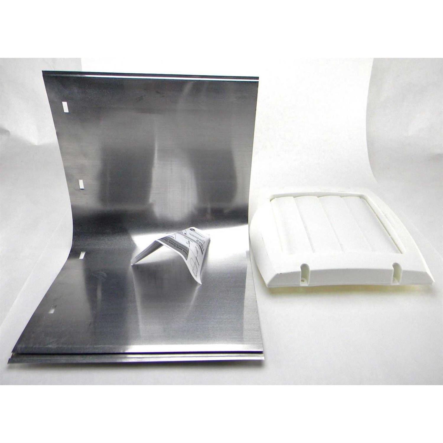 Everbilt 6 in. Louvered Exhaust Hood in White BLH6WHD - Image 3