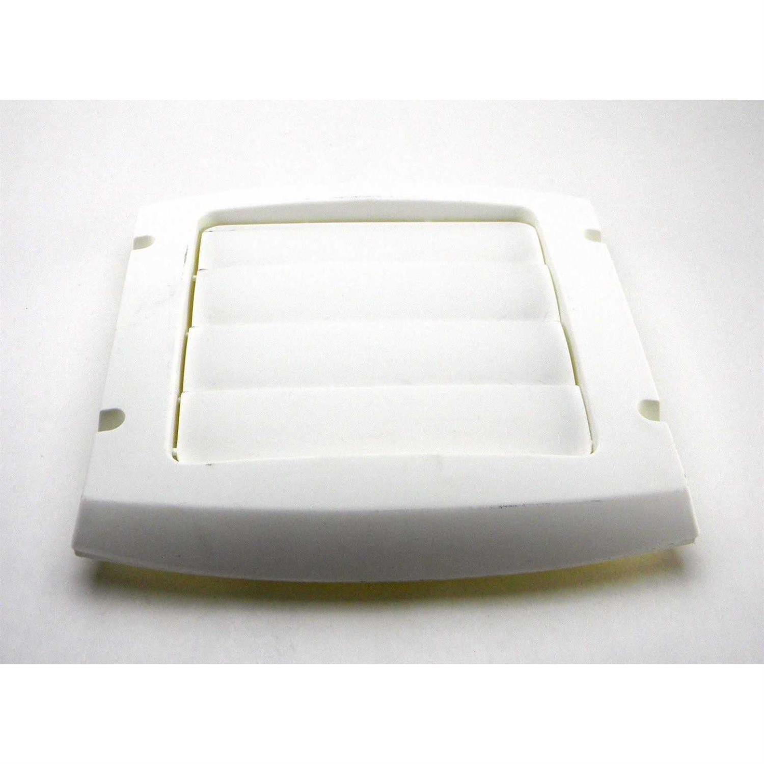 Everbilt 6 in. Louvered Exhaust Hood in White BLH6WHD - Image 5