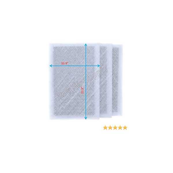Rayair Supply Air Cleaner Replacement Filter Pads Refills White - Image 3