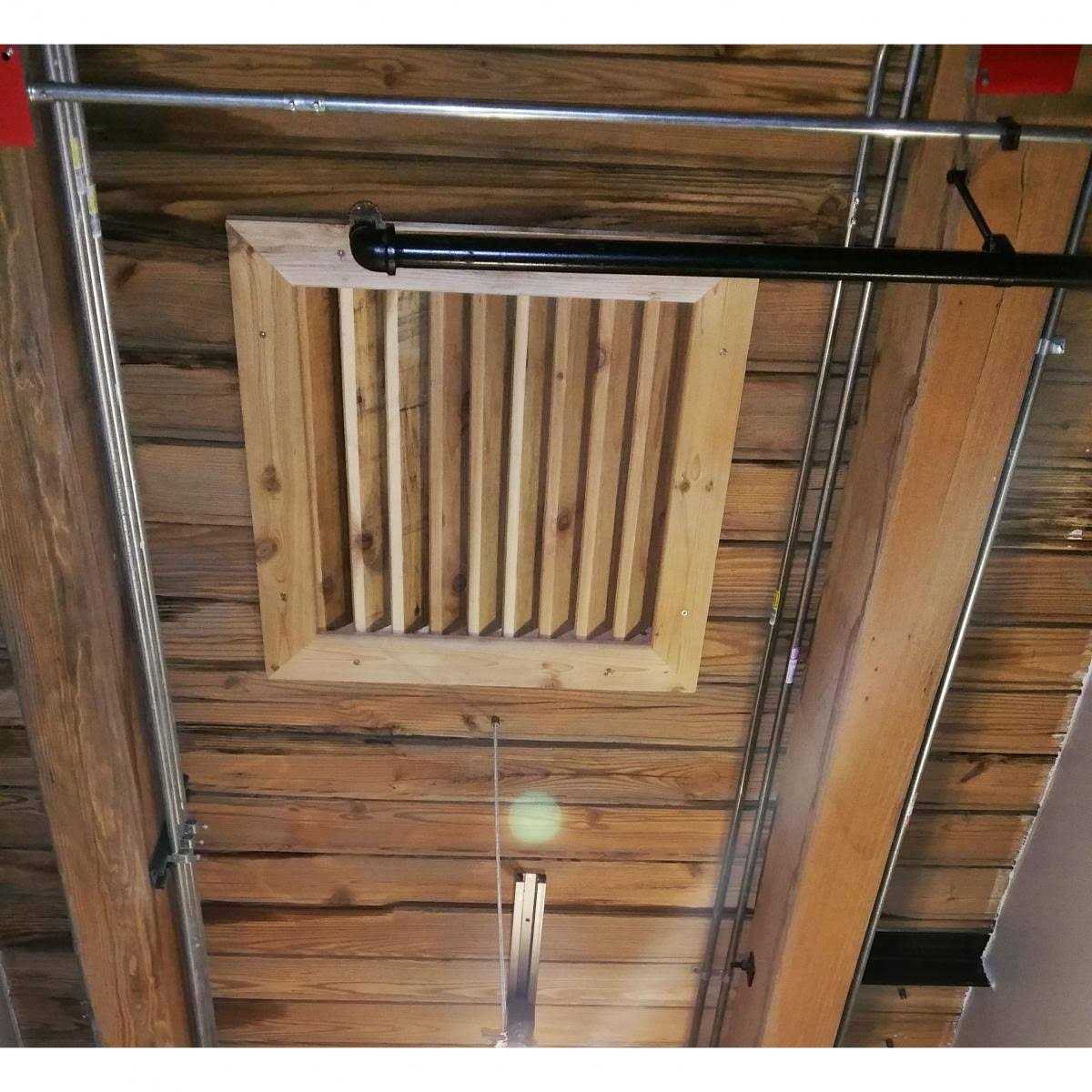 Cedar Vertical Gable Vent Louver Ekena Millwork - Image 5