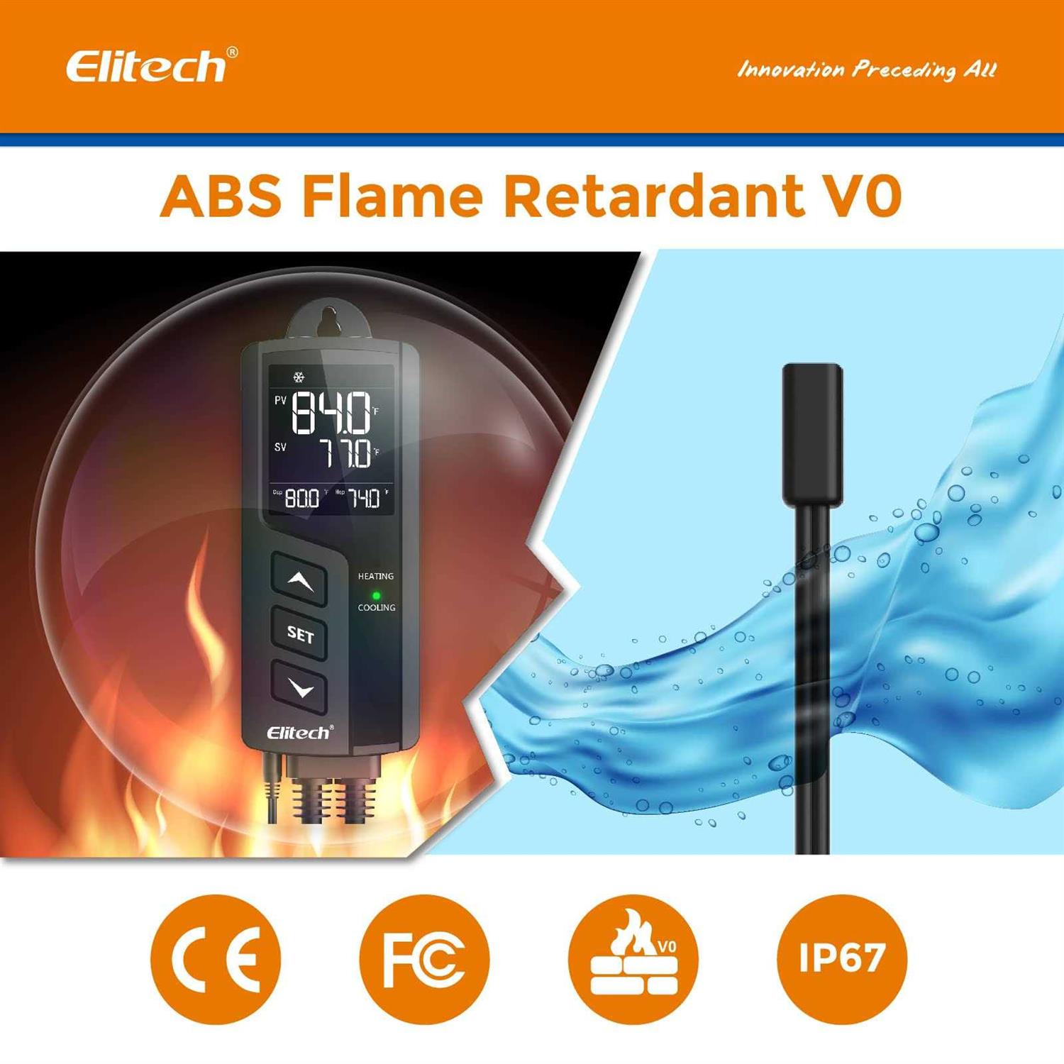 Elitech STC-1000WiFi Pro Temperature Controller Thermostat Heating and Cooling Reptile Aquarium - Image 5