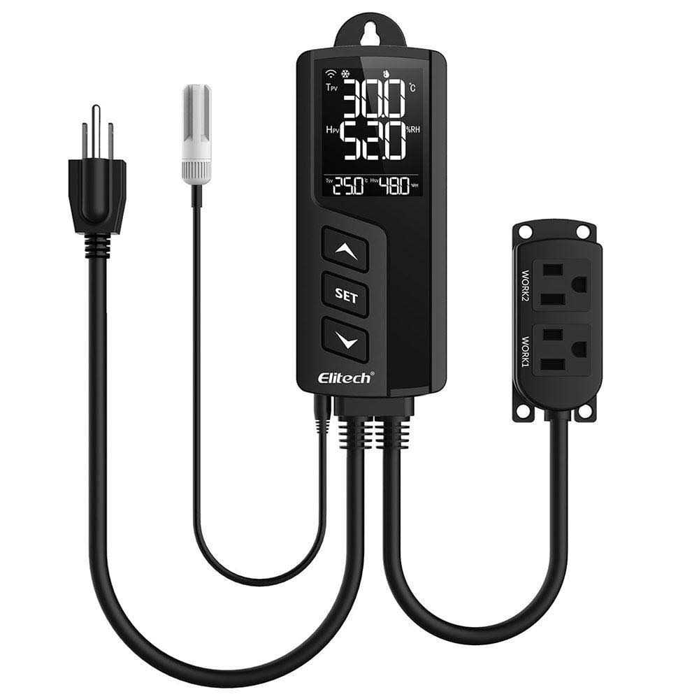Elitech STC-1000WiFi Pro Temperature Controller Thermostat Heating and Cooling Reptile Aquarium - Image 3